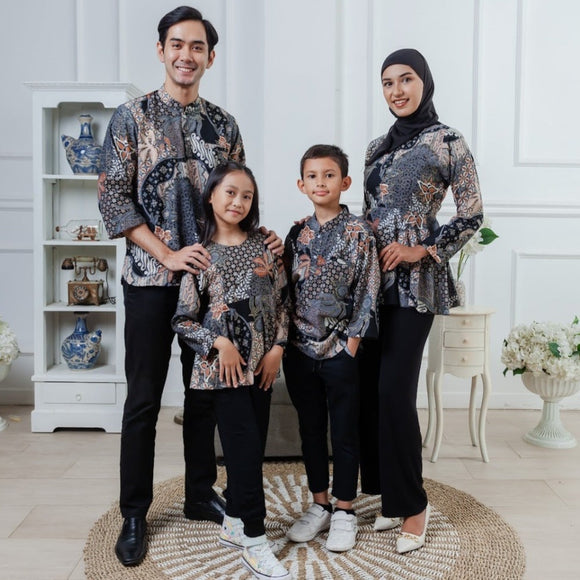 Black Brown Batik