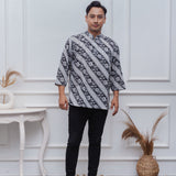 White Black Parang Batik V2